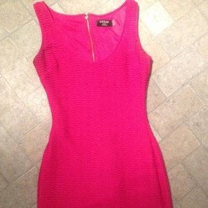 Guess pink dress